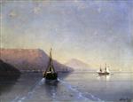 Ivan Aivazovsky  - Bilder Gemälde - Calm Sea