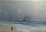 Ivan Aivazovsky  - Bilder Gemälde - Calm Sea