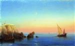 Ivan Aivazovsky  - Bilder Gemälde - Calm Sea