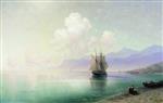 Ivan Aivazovsky  - Bilder Gemälde - Calm Sea