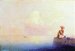 Ivan Aivazovsky  - Bilder Gemälde - Calm Sea