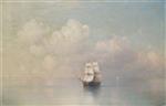 Ivan Aivazovsky  - Bilder Gemälde - Calm Sea