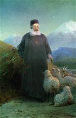 Ivan Aivazovsky  - Bilder Gemälde - Catholicos Hrimyan Airik in the Outskirts of Holy Etchmiadzin