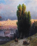 Ivan Aivazovsky  - Bilder Gemälde - Constantinople
