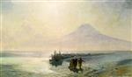 Ivan Aivazovsky  - Bilder Gemälde - Descent of Noah from Ararat