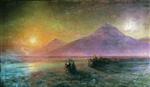 Ivan Aivazovsky  - Bilder Gemälde - Descent of Noah from Ararat