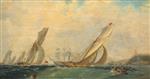 Ivan Aivazovsky  - Bilder Gemälde - Frigate at Sea