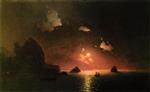 Ivan Aivazovsky  - Bilder Gemälde - Gurzuf at Night