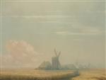 Ivan Aivazovsky  - Bilder Gemälde - Harvest Time in Ukraine