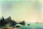 Ivan Aivazovsky  - Bilder Gemälde - Italian Landscape