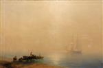 Ivan Aivazovsky  - Bilder Gemälde - Misty Morning