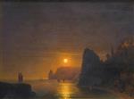 Ivan Aivazovsky  - Bilder Gemälde - Moonlight