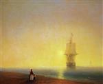 Ivan Aivazovsky  - Bilder Gemälde - Morning on the Sea