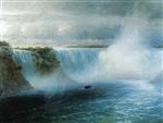 Ivan Aivazovsky  - Bilder Gemälde - Niagara Falls