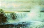 Ivan Aivazovsky  - Bilder Gemälde - Niagara Falls