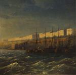 Ivan Aivazovsky  - Bilder Gemälde - Odessa