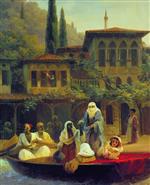 Ivan Aivazovsky  - Bilder Gemälde - Oriental Scene