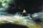 Ivan Aivazovsky  - Bilder Gemälde - Poseidon