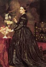 Frederic Leighton - Peintures - Mme James Guthrie