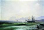 Ivan Aivazovsky  - Bilder Gemälde - Rough Sea