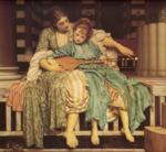 Frederic Leighton - Peintures - Leçon de musique