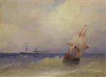 Ivan Aivazovsky  - Bilder Gemälde - Sea-4