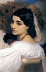 Lord Frederic Leighton - Peintures - Pavonia