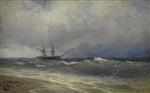 Ivan Aivazovsky  - Bilder Gemälde - Ship in a Storm