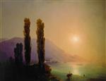 Ivan Aivazovsky  - Bilder Gemälde - Sunrise in Yalta