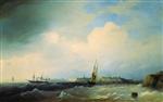 Ivan Aivazovsky  - Bilder Gemälde - Sveaborg