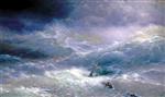 Ivan Aivazovsky  - Bilder Gemälde - The Billow