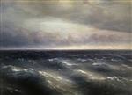 Ivan Aivazovsky  - Bilder Gemälde - The Black Sea