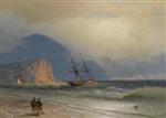 Ivan Aivazovsky  - Bilder Gemälde - The Departure for Ayu Dag