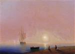 Ivan Aivazovsky  - Bilder Gemälde - The Farewell