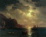 Ivan Aivazovsky  - Bilder Gemälde - The Golden Horn, Boshporus