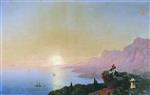 Ivan Aivazovsky  - Bilder Gemälde - The Harbor