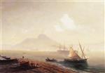 Ivan Aivazovsky  - Bilder Gemälde - The Harbor