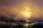 Ivan Aivazovsky  - Bilder Gemälde - The Ninth Wave