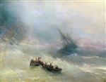 Ivan Aivazovsky  - Bilder Gemälde - The Rainbow