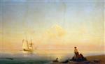 Ivan Aivazovsky  - Bilder Gemälde - The Seashore