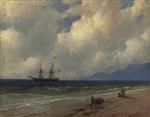 Ivan Aivazovsky  - Bilder Gemälde - The Seashore