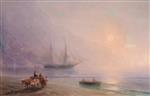 Ivan Aivazovsky  - Bilder Gemälde - The Seashore