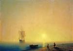 Ivan Aivazovsky  - Bilder Gemälde - The Seashore