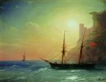 Ivan Aivazovsky  - Bilder Gemälde - The Seashore