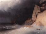 Ivan Aivazovsky  - Bilder Gemälde - The Shipwreck