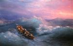 Ivan Aivazovsky  - Bilder Gemälde - The Shipwreck