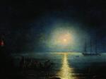 Ivan Aivazovsky  - Bilder Gemälde - The Smugglers
