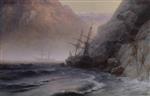 Ivan Aivazovsky  - Bilder Gemälde - The Smugglers