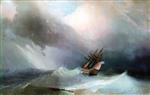 Ivan Aivazovsky  - Bilder Gemälde - The Storm