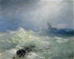 Ivan Aivazovsky  - Bilder Gemälde - The Storm